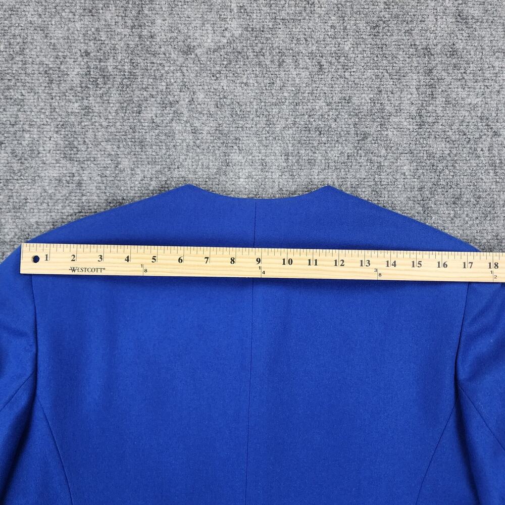 Vintage Pendleton Blazer Womens 10 Blue Wool Gold Crest Button USA Made Jacket - Picture 6 of 16